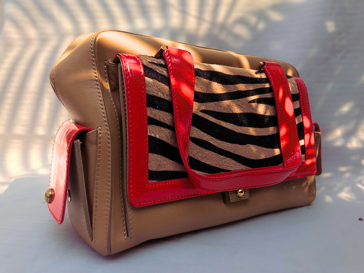 Jimmy Choo Two Tone Zebra bag