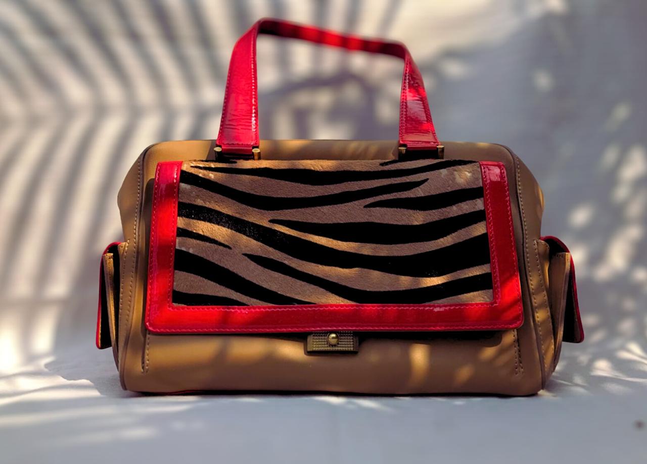 Jimmy Choo Two Tone Zebra bag